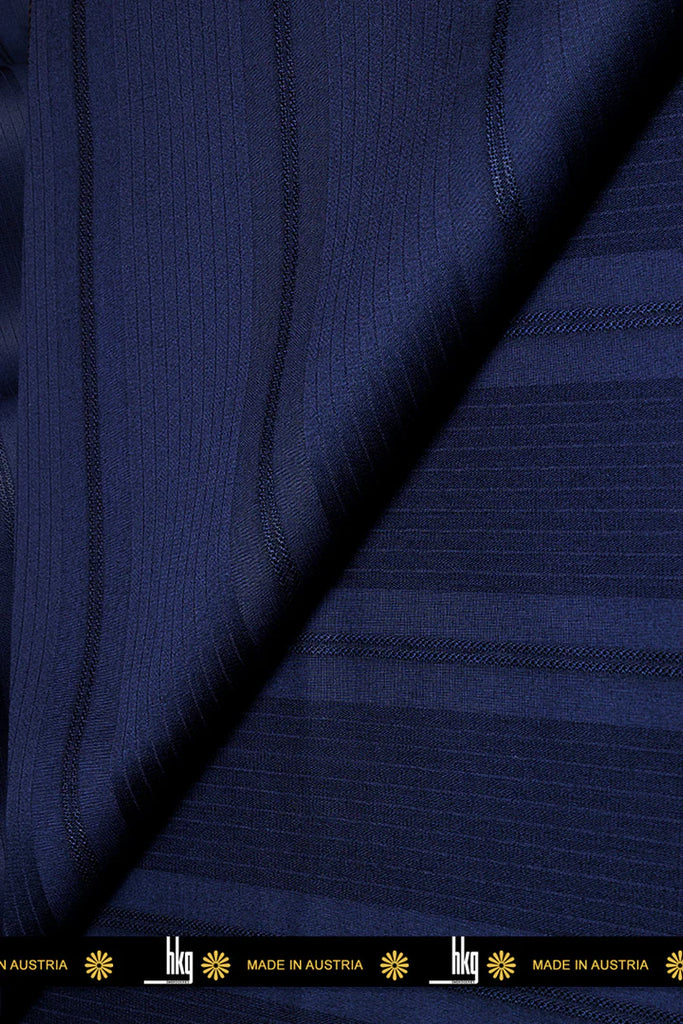 HKG135-NVB – HKG Swiss Voile – Navy Blue (5 yards)