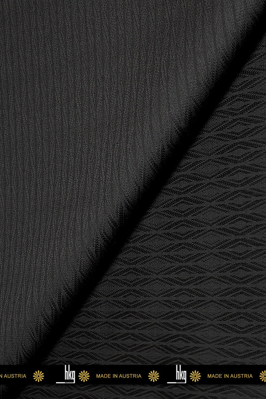 HKG136-BLK – HKG Swiss Voile – Black (5 yards)