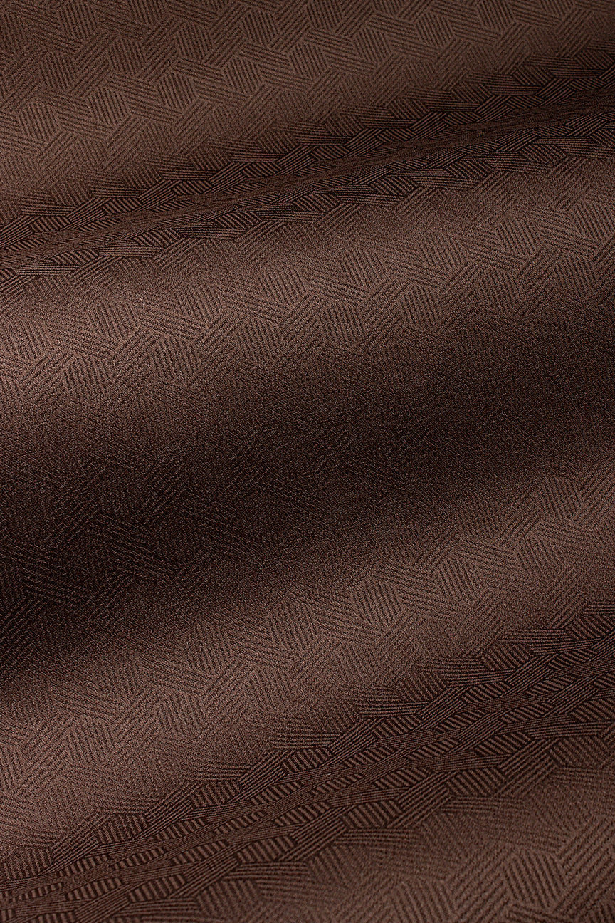 HKG137-CHO – HKG Swiss Voile – Chocolate Brown (5 yards)