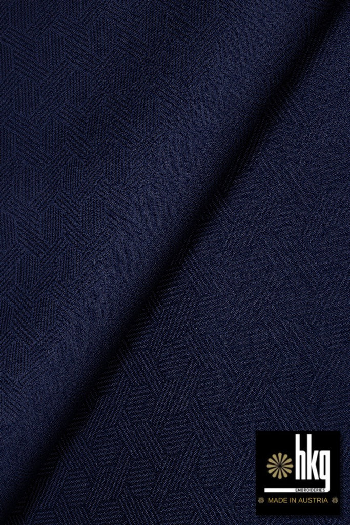 HKG137-MDB – HKG Swiss Voile – Midnight Blue (5 yards)