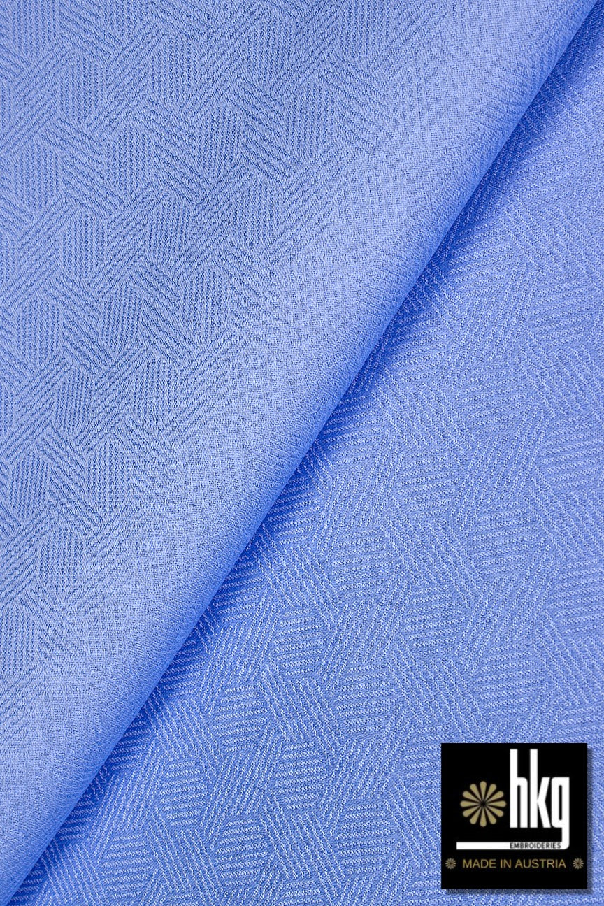 HKG137-SKB – HKG Swiss Voile – Sky Blue (5 yards)