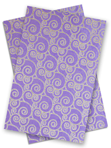 IPG097-LIL - Sego Gele & Ipele (2pc set) - Lilac