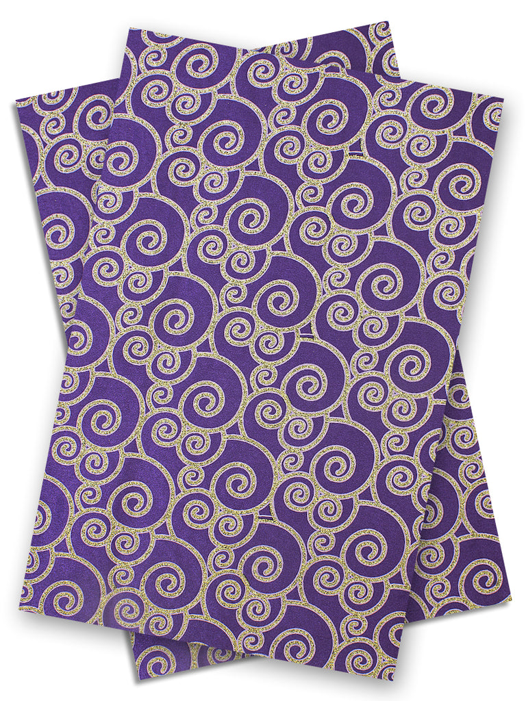 IPG097-PUR - Sego Gele & Ipele (2pc set) - Purple