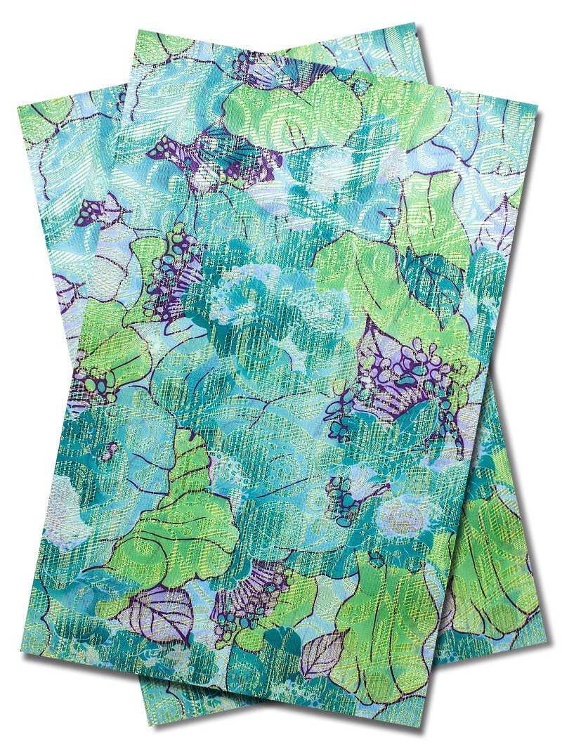 IPG103-F - Multi-Colour Sego Gele & Ipele (2pc set)