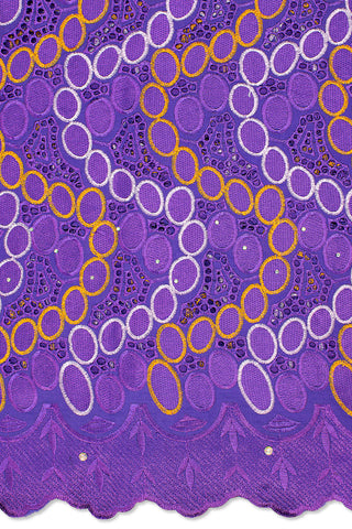 IRE591-PUR - Voile Lace - Purple
