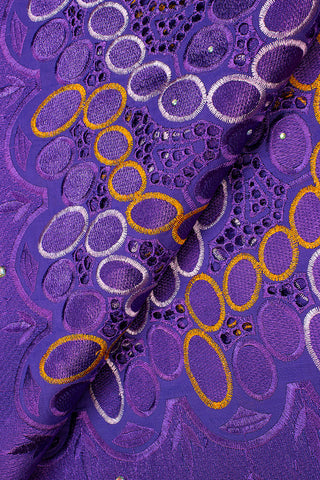 IRE591-PUR - Voile Lace - Purple