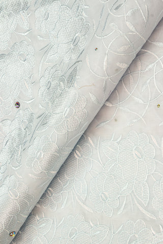 IRE594-WHT - Voile Lace - White
