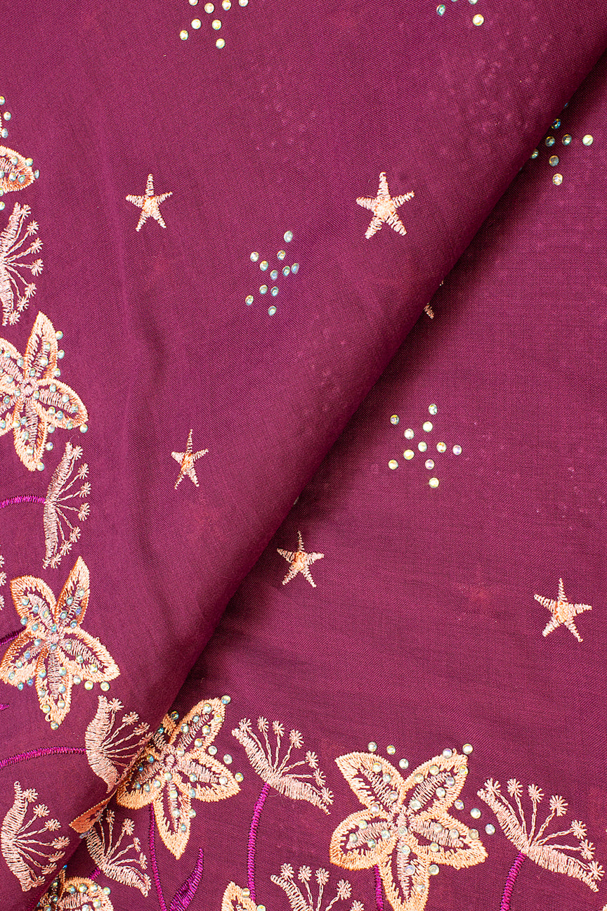 IRE600-MAG - Voile Lace - Magenta