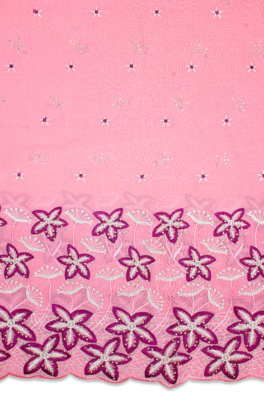 IRE600-PNK - Voile Lace - Pink