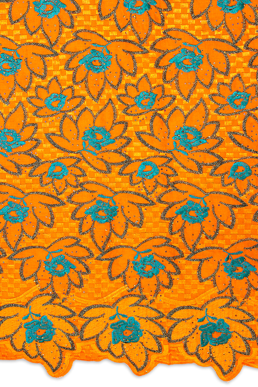 IRE601-ORA - Voile Lace - Orange
