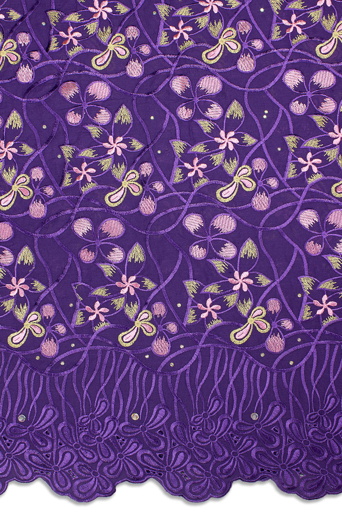 IRE616-PUR - Voile Lace - Purple