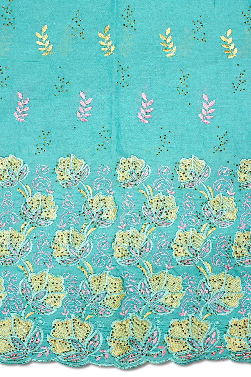 IRE628-AQU - Voile Lace - Aqua