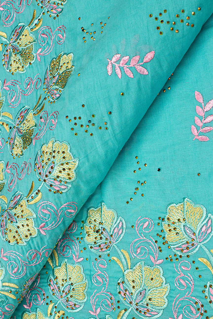 IRE628-AQU - Voile Lace - Aqua