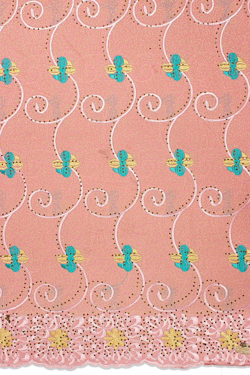 IRE635-ONI - Voile Lace - Onion & Mint