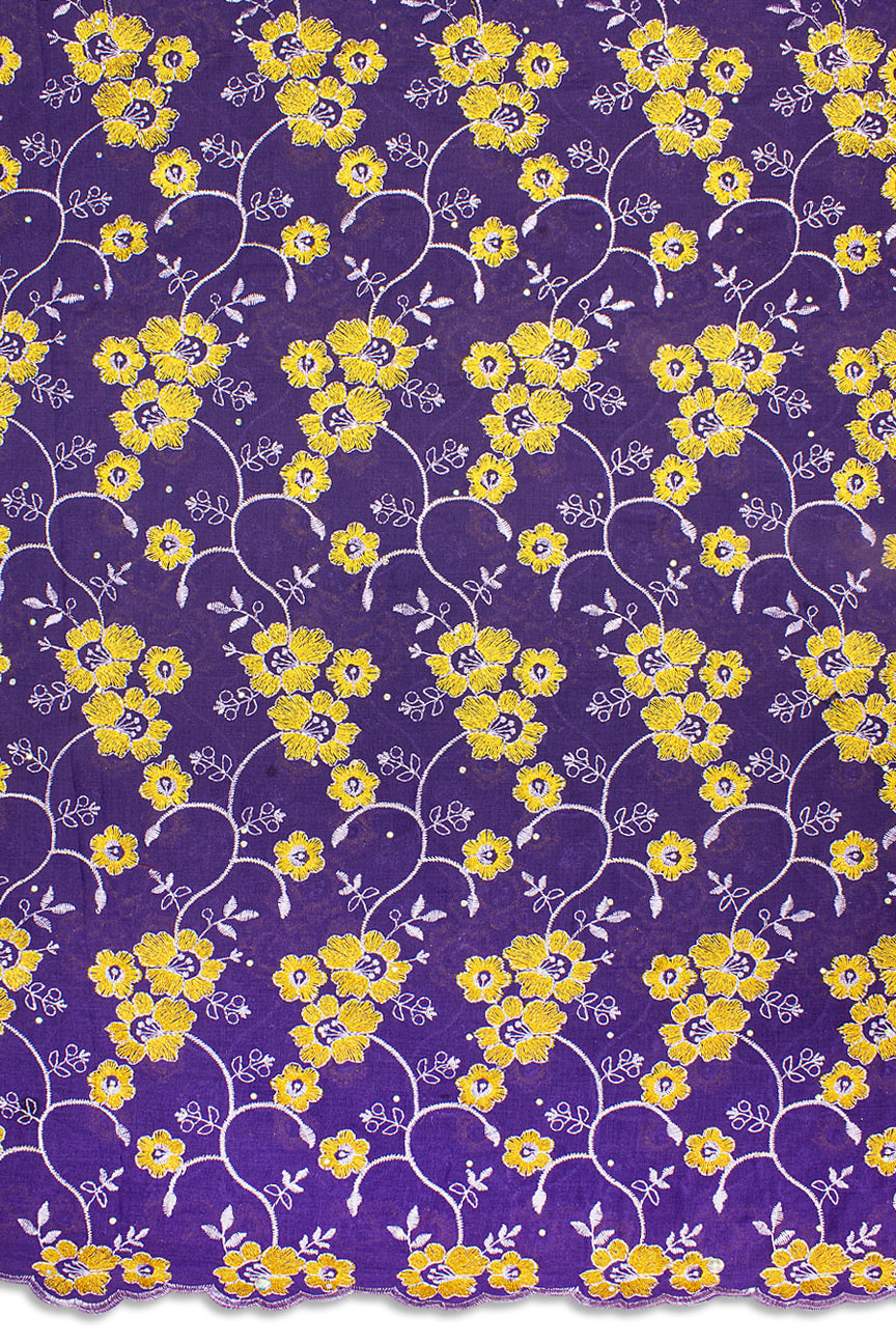 IRE645-PUR - Voile Lace - Purple
