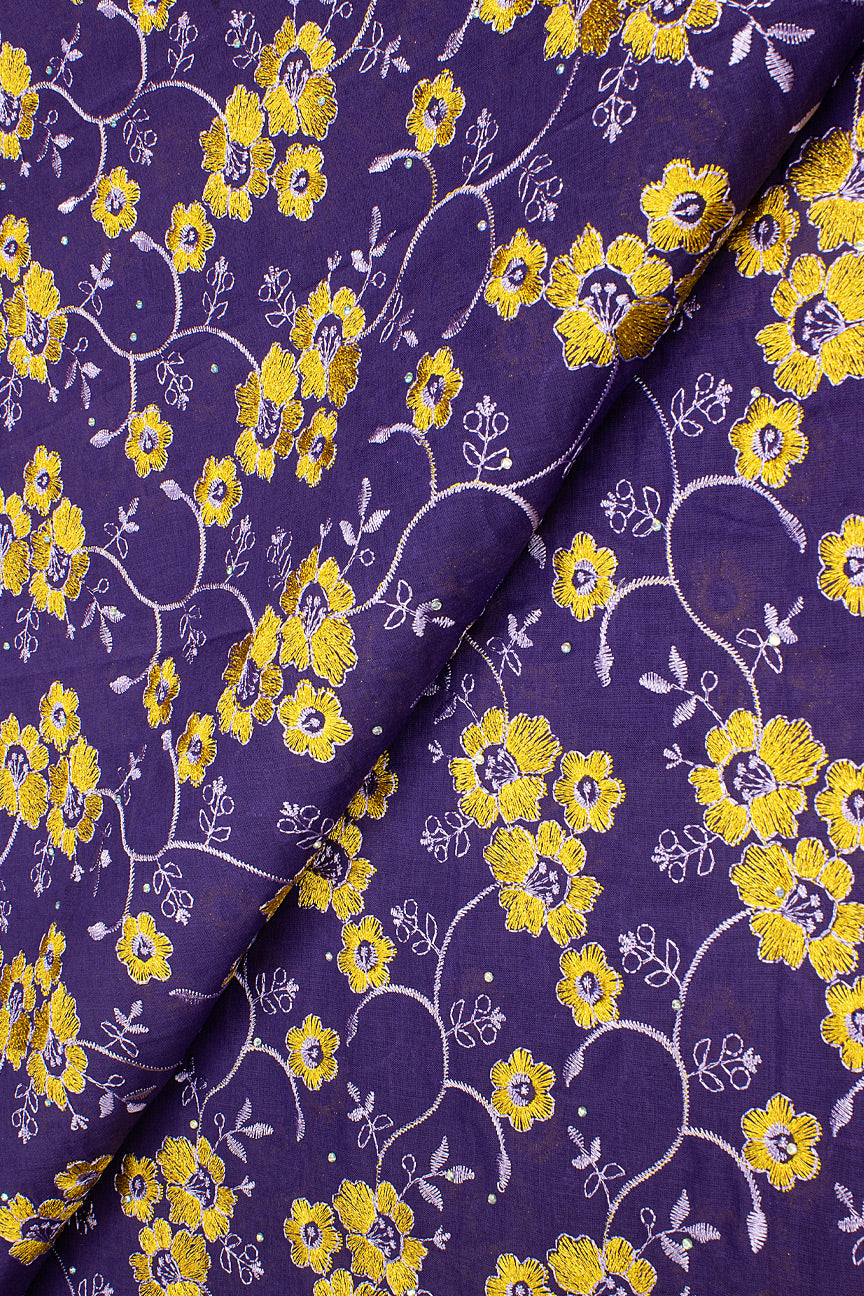 IRE645-PUR - Voile Lace - Purple