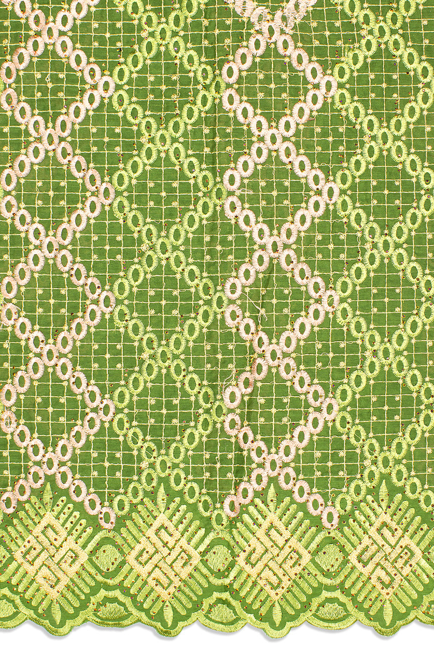 IRE646-LGN - Voile Lace - Leaf Green