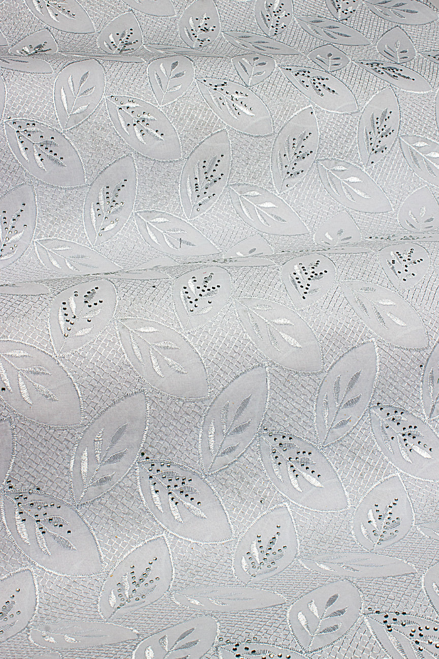 IRE663-WHT - Voile Lace - White_