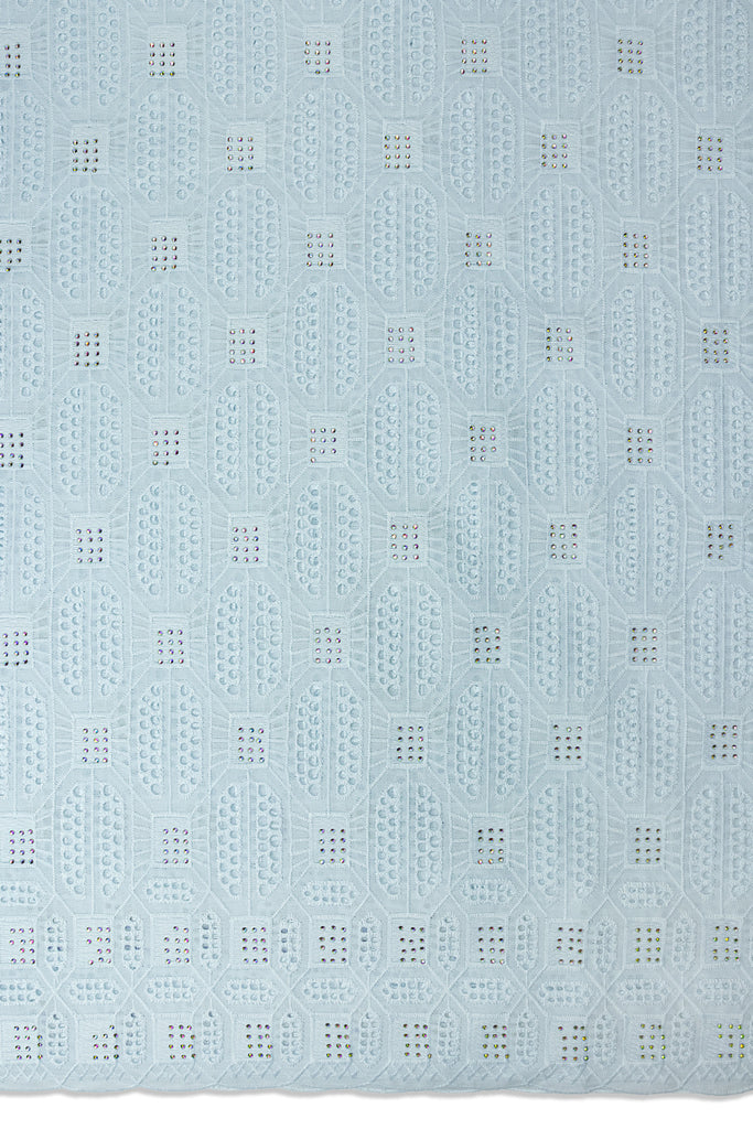 IRE673-WHT - Voile Lace - White