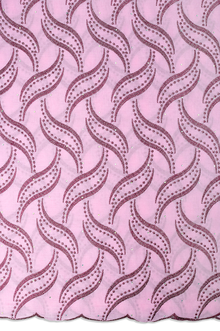 IRE674-PNK - Voile Lace - Pink