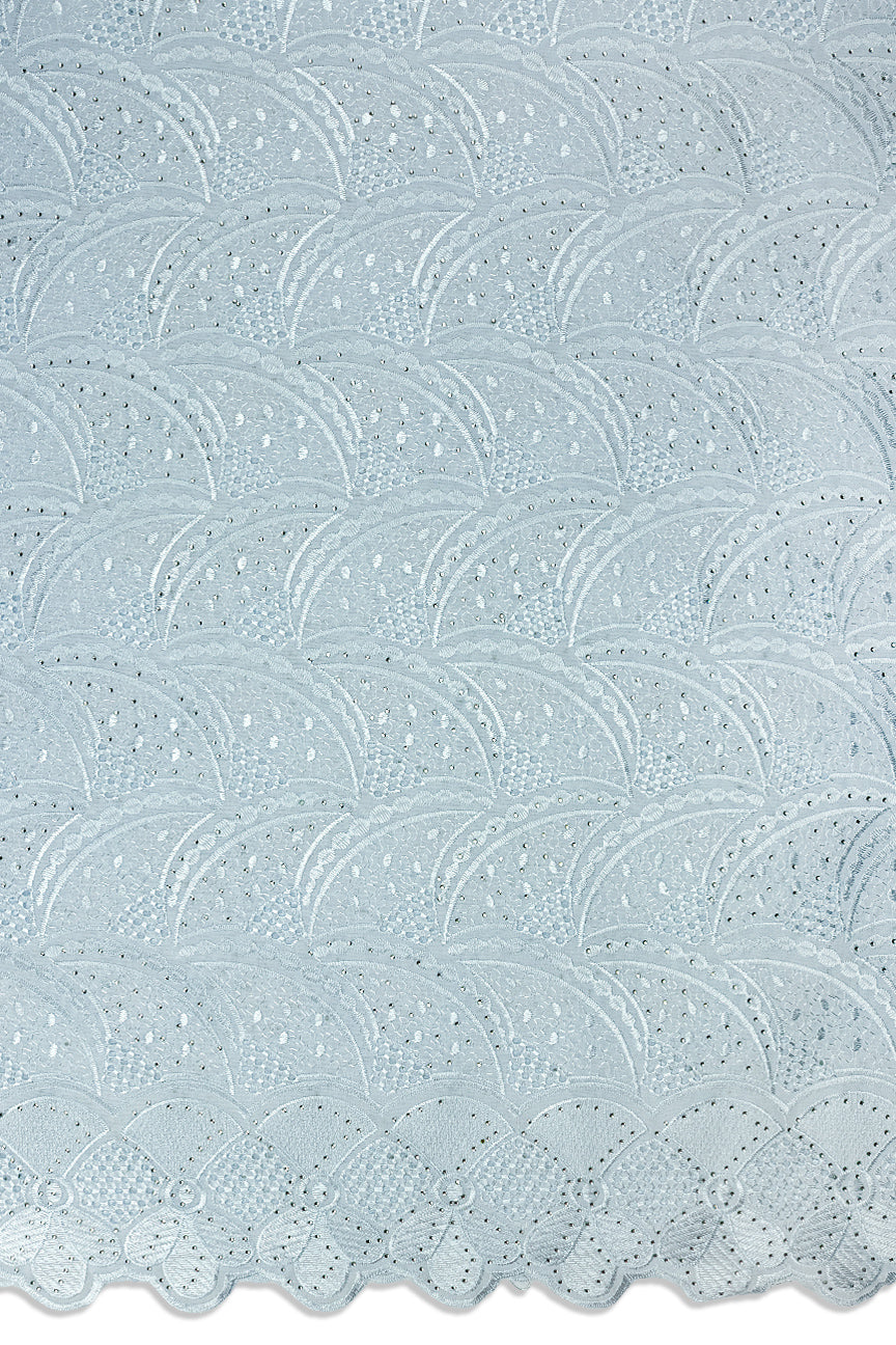 IRE675-WHT - Voile Lace - White