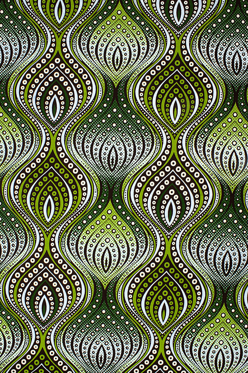 JHG365 - Julius Holland Metallic Wax Print