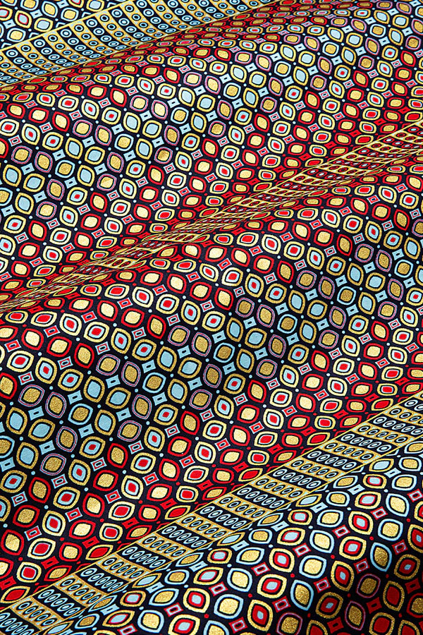 JHG369 - Julius Holland Embellished Wax Print