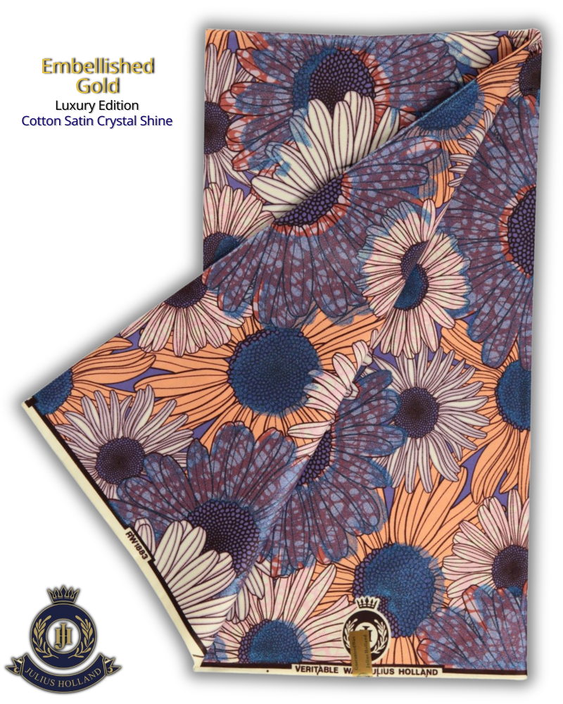 JHG371-CS - Julius Holland Cotton Satin Crystal Shine