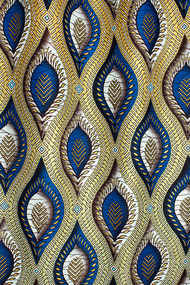 Tissu Taffetas Imprimé Motif Nil (chaîne) - Haendel - Neuf Au Mètre