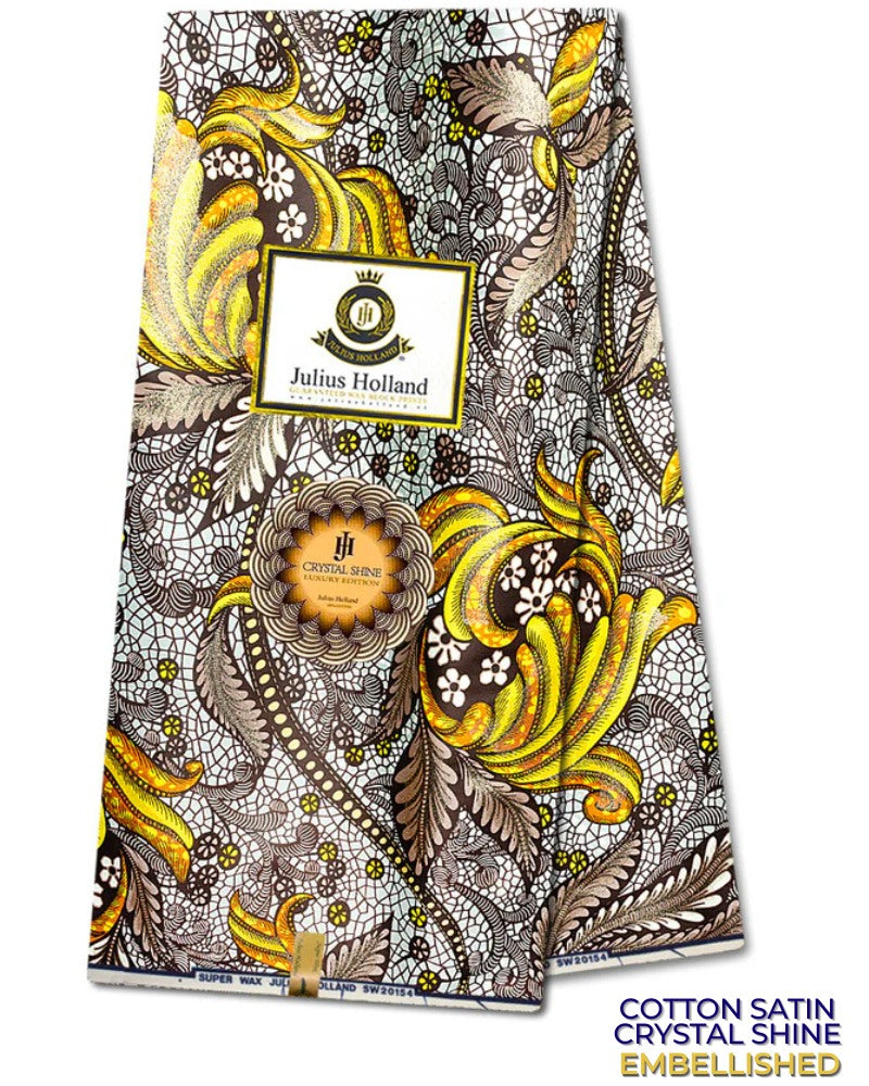 JHG391-CS - Julius Holland Cotton Satin Crystal Shine
