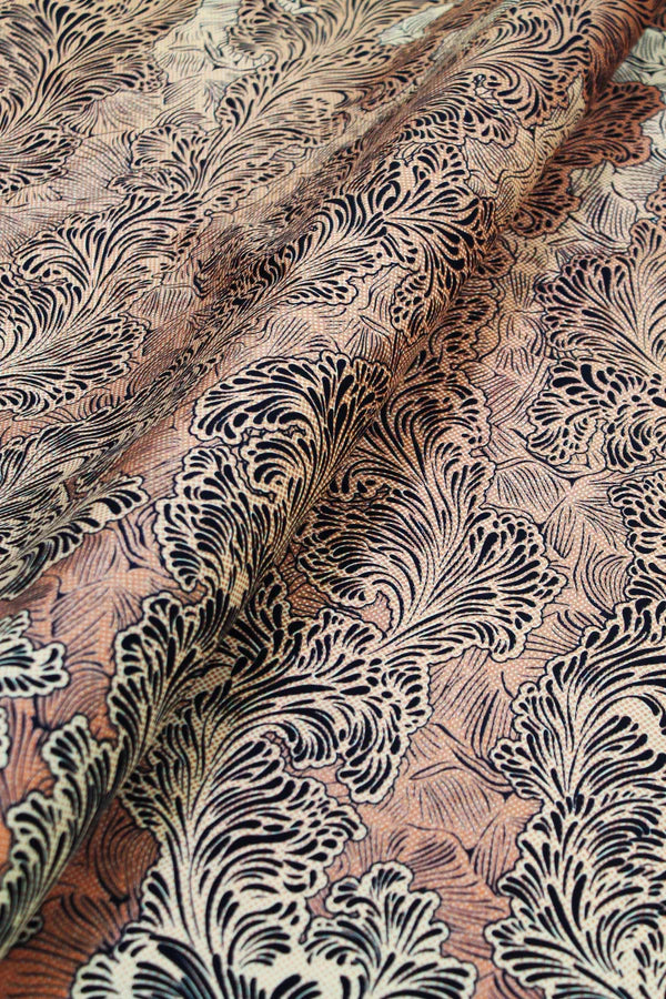 JHG399 - Julius Holland Metallic Wax Print