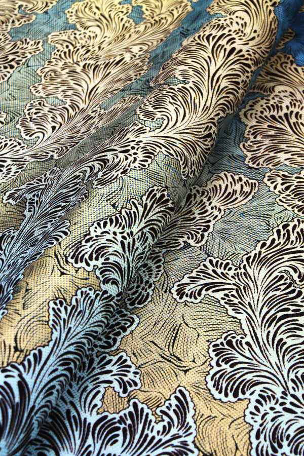 JHG401 - Julius Holland Metallic Wax Print