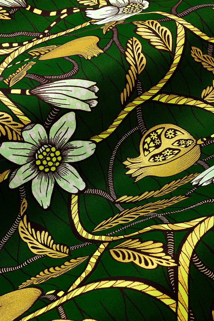 JHG405 - Julius Holland Metallic Wax Print