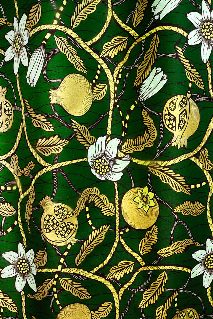 JHG405 - Julius Holland Metallic Wax Print