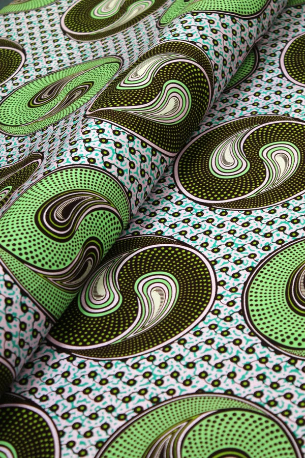 JHG406 - Julius Holland Embellished Wax Print