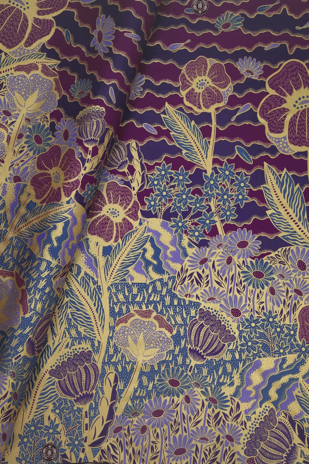 JHG408 - Julius Holland Embellished Wax Print