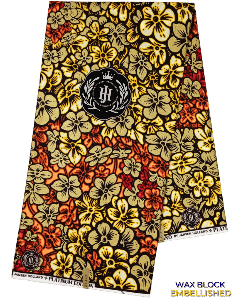 JHG410 - Julius Holland Embellished Wax Print