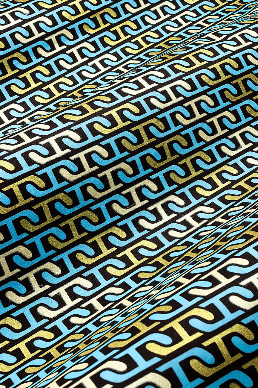 JHG414 - Julius Holland Embellished Wax Print