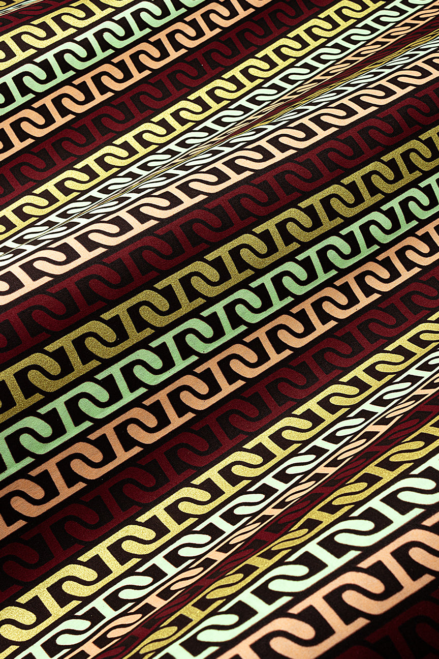 JHG415 - Julius Holland Embellished Wax Print