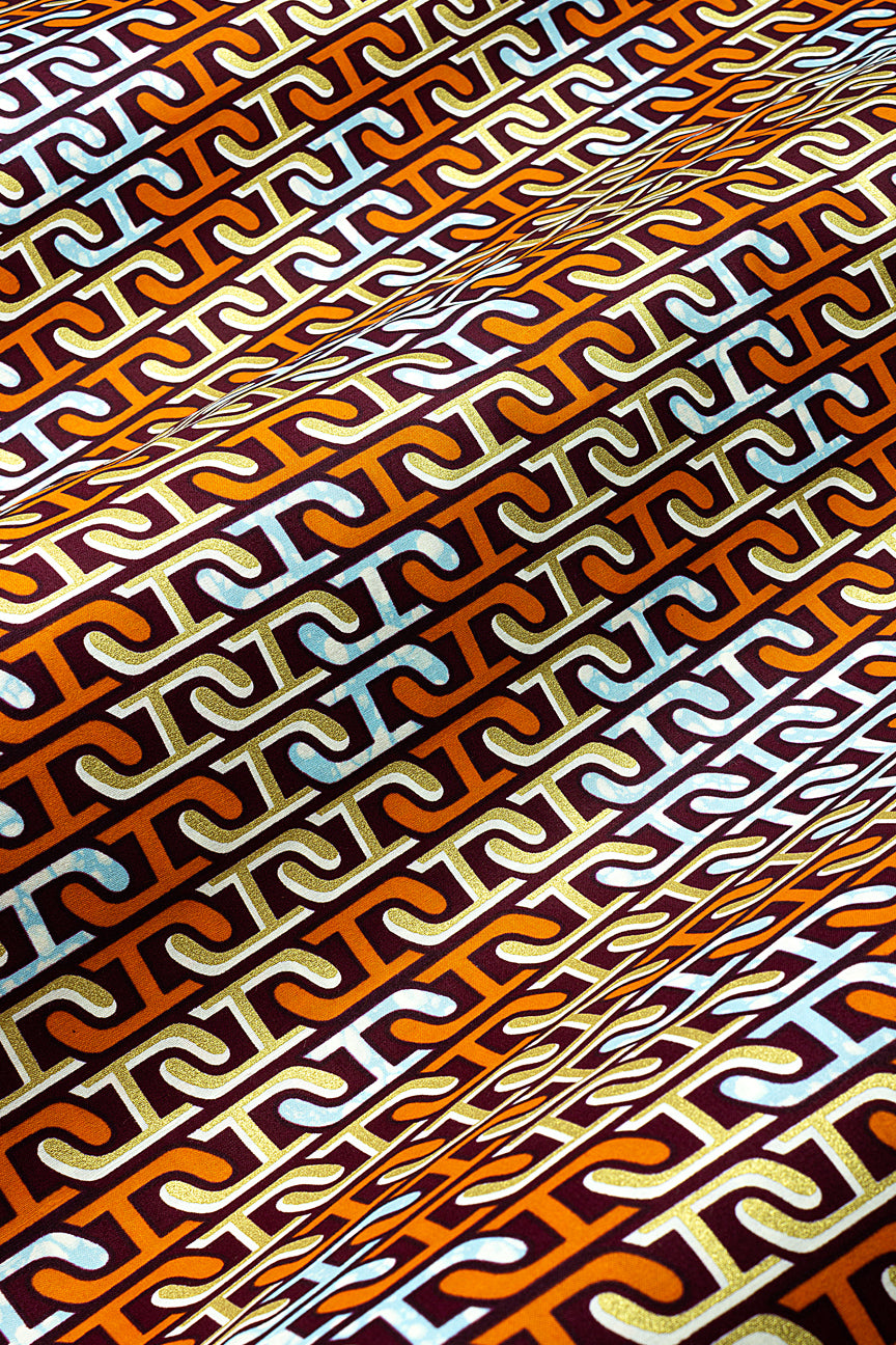 JHG417 - Julius Holland Embellished Wax Print