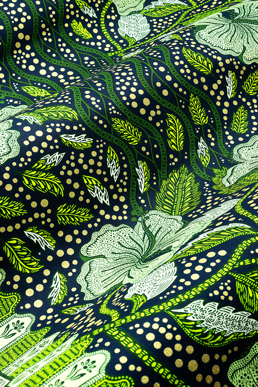 JHG418 - Julius Holland Embellished Wax Print