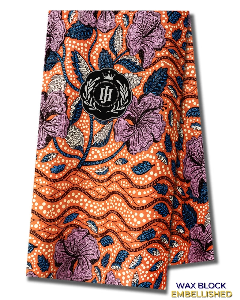JHG419 - Julius Holland Embellished Wax Print