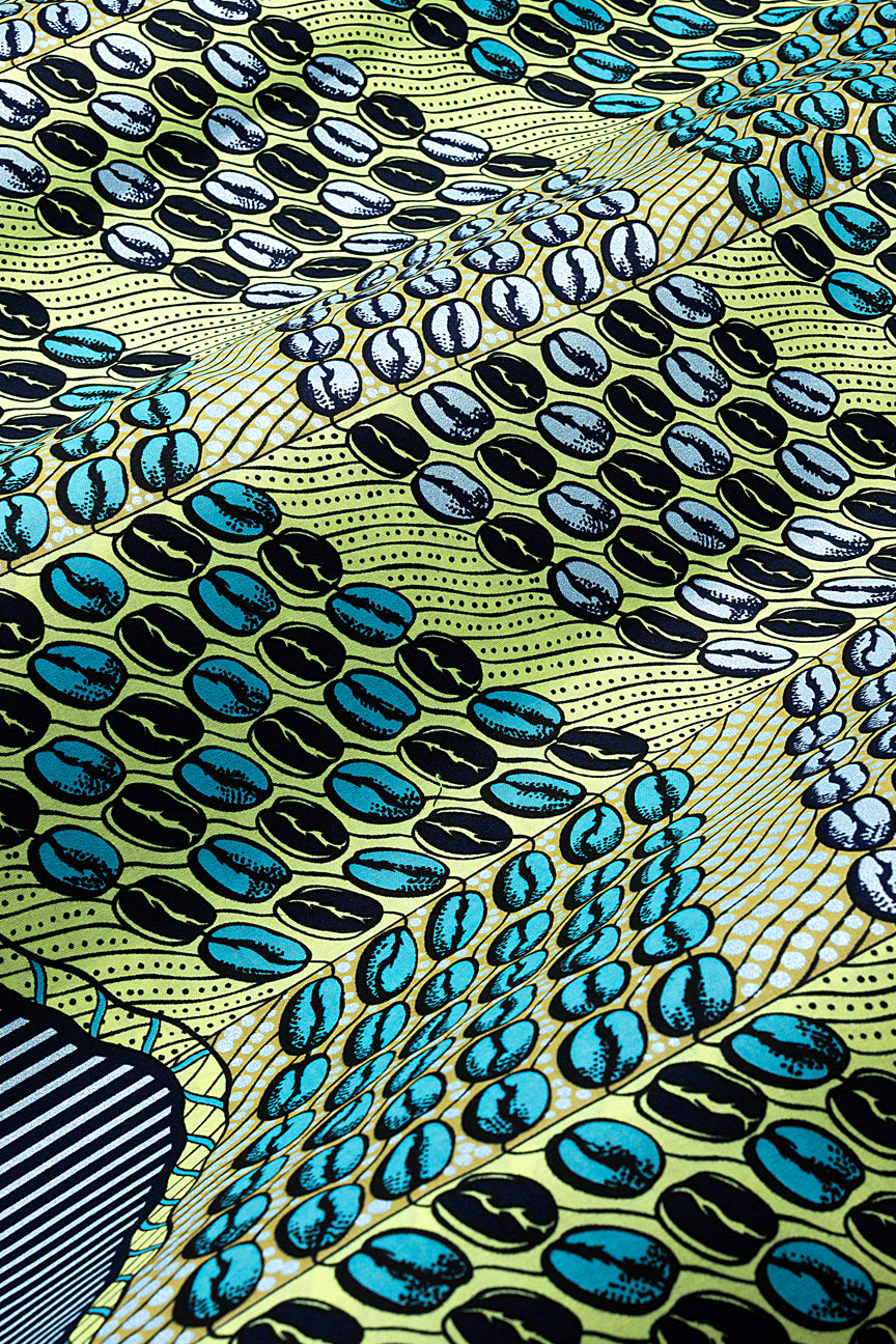 JHG421 - Julius Holland Embellished Wax Print