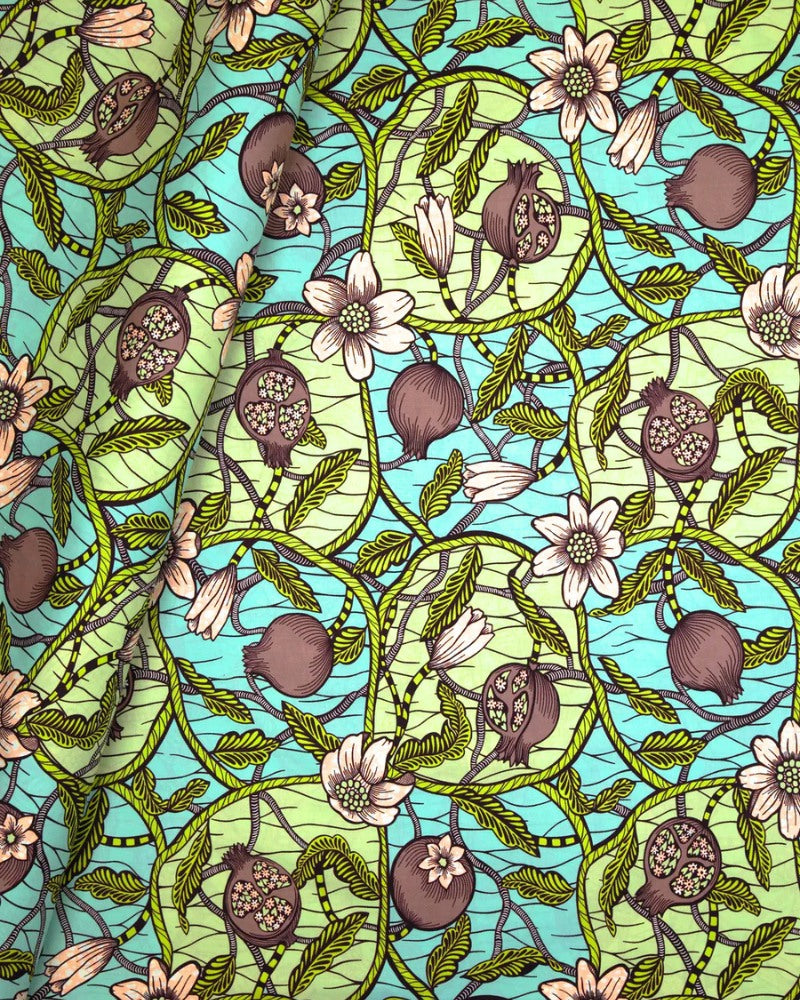 JHW1825 – Julius Holland Wax Block Print