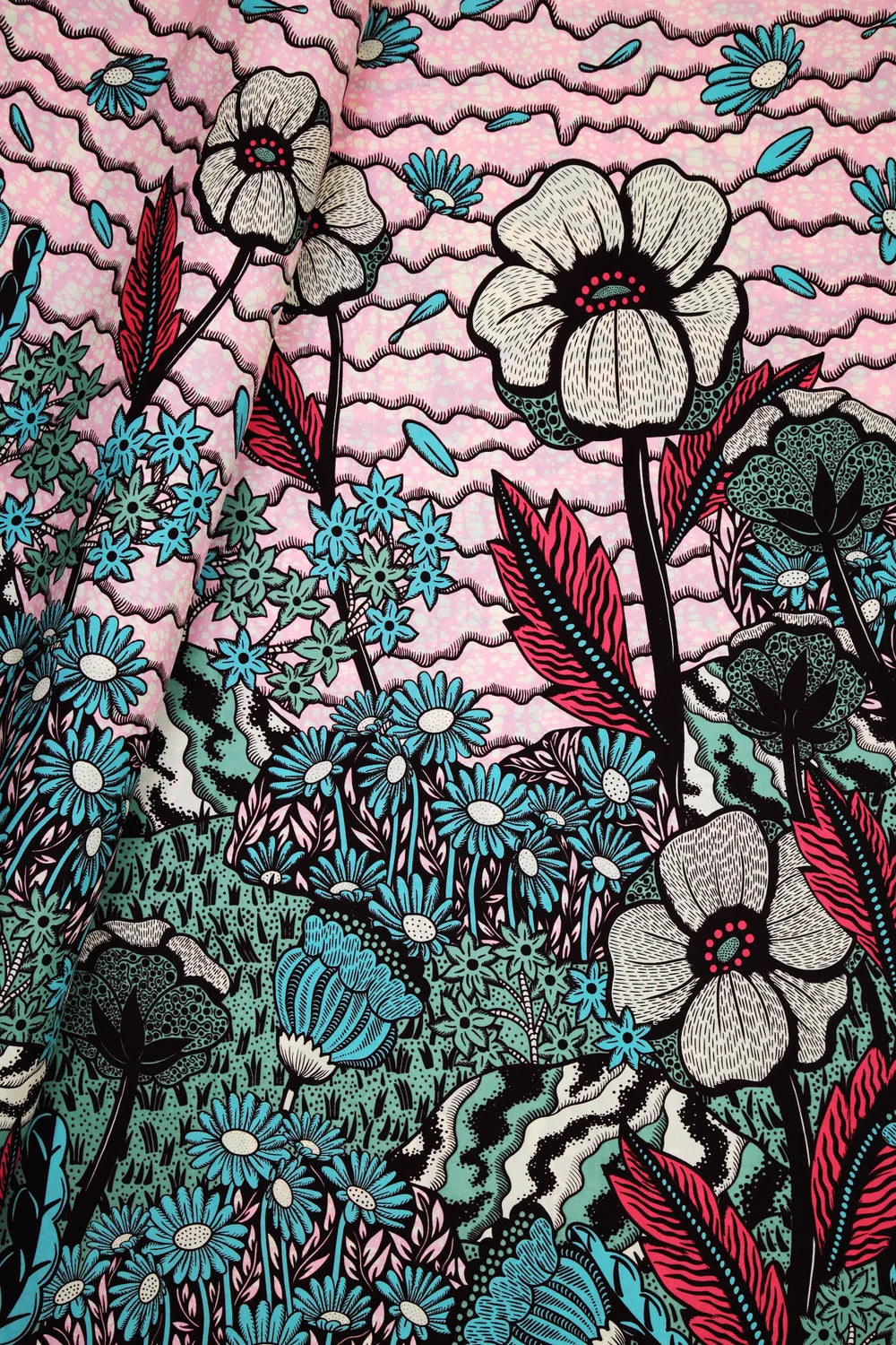 JHW1832 – Julius Holland Wax Block Print
