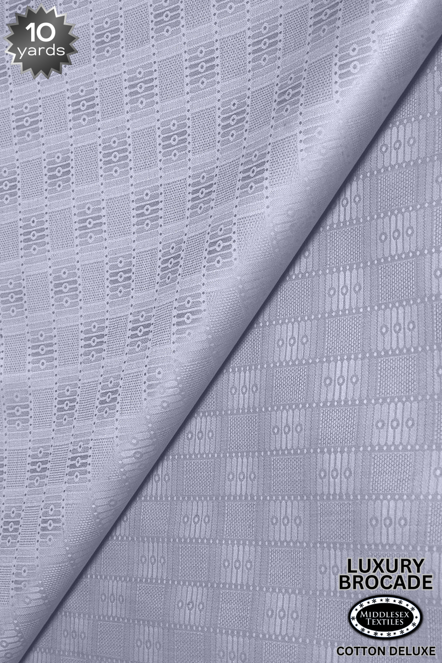 LBD016-GRY - Luxury Middlesex Brocade Deluxe - Ash Grey (10 yards)