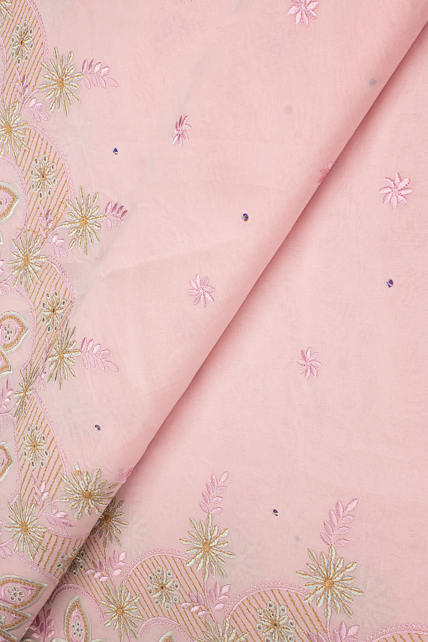 LTD492-BPK - Limited Edition Voile Lace - Baby Pink