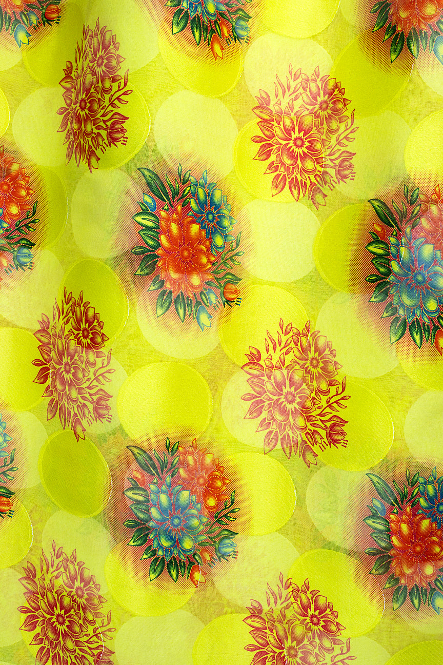 LVJ028-YEL - Ladies' Swiss Voile Jacquard - Yellow (5 yards)