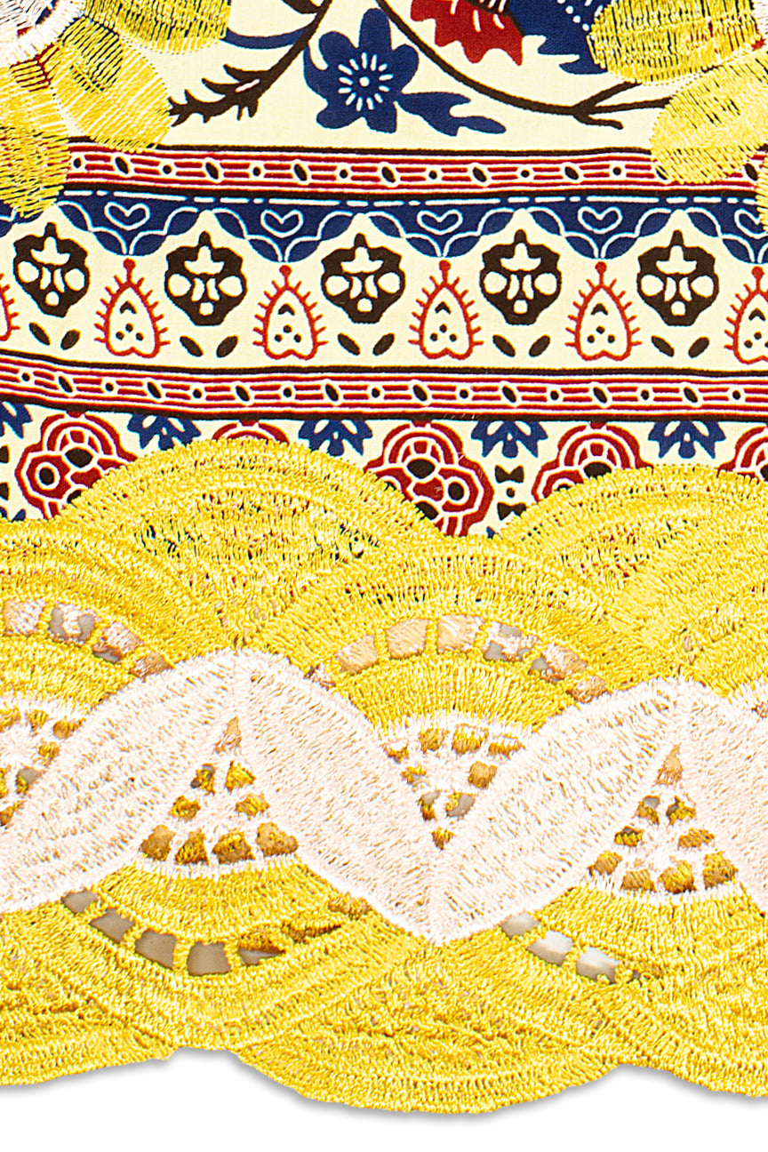 LWX129 – Lace Wax Print