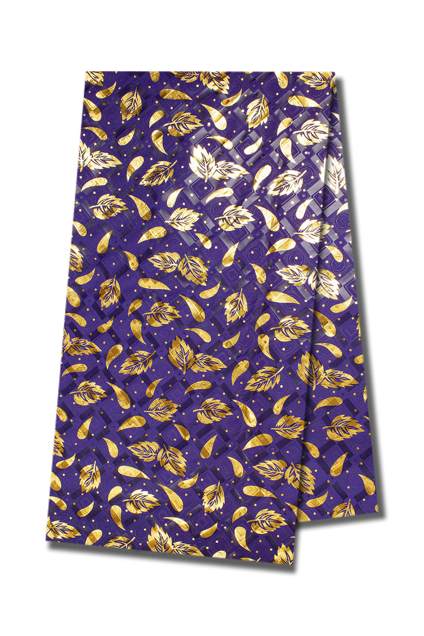 MBZ006 - Metallic Bazin (6 yards)